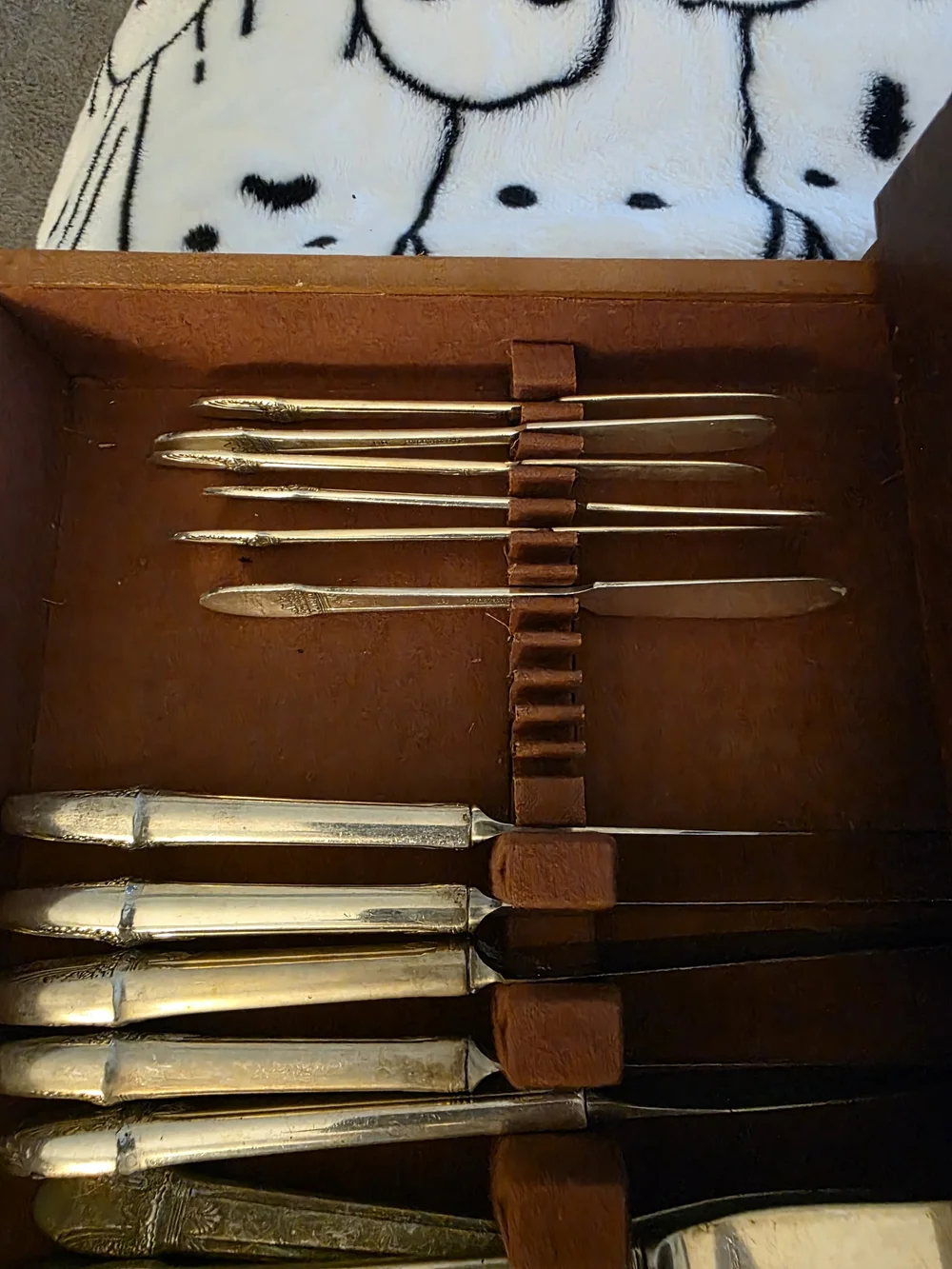 Vintage 1847 ROGERS Silver-Tone Flatware Set - FIRST LOVE Pattern, Silver